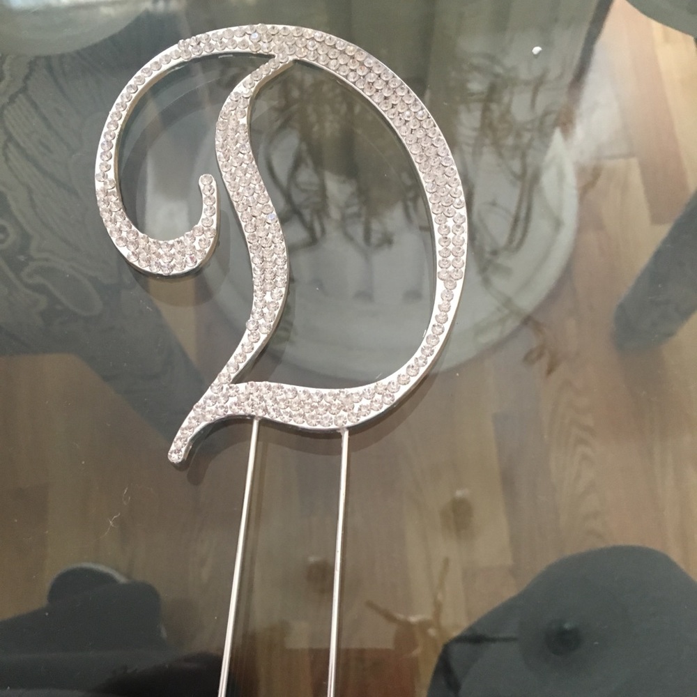 Glitz cake topper